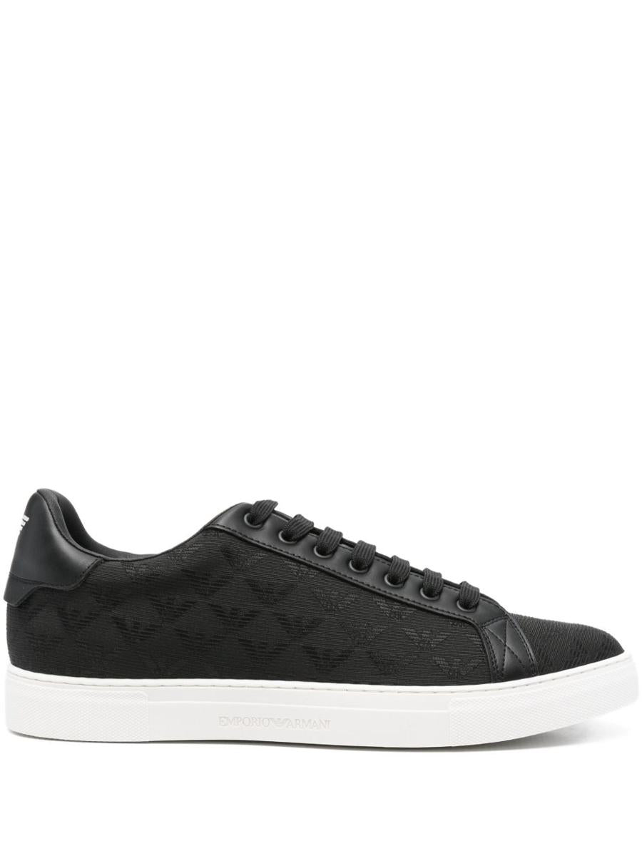 Emporio Armani Exclusive Allover Logo Sneakers