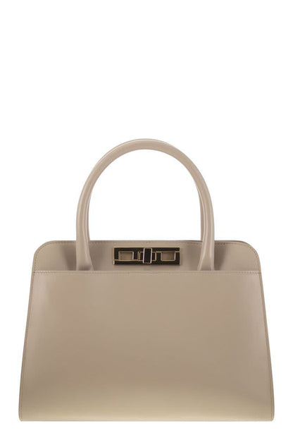Fabiana Filippi Medium Handbag With Metal Accessory