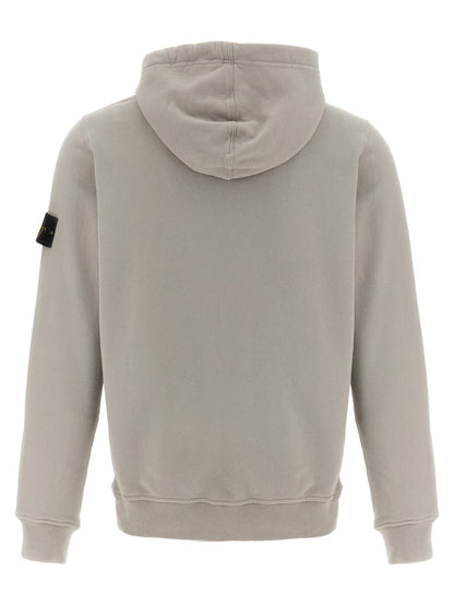 Stone Island Logo Badge Hoodie