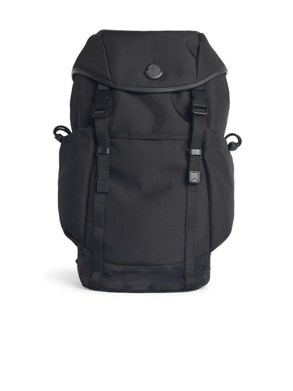 Moncler 'Tech' Black Polyamide Blend Backpack