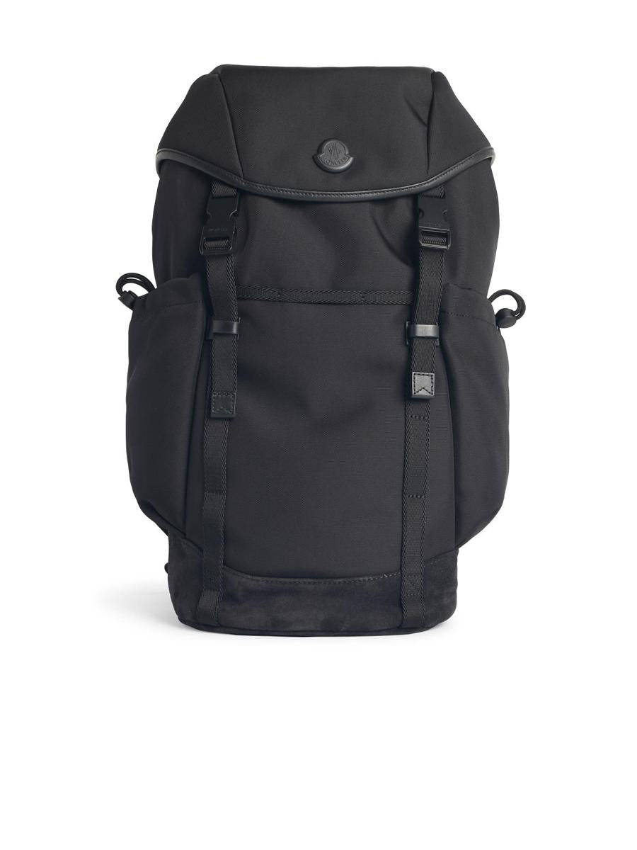 Moncler 'Tech' Black Polyamide Blend Backpack