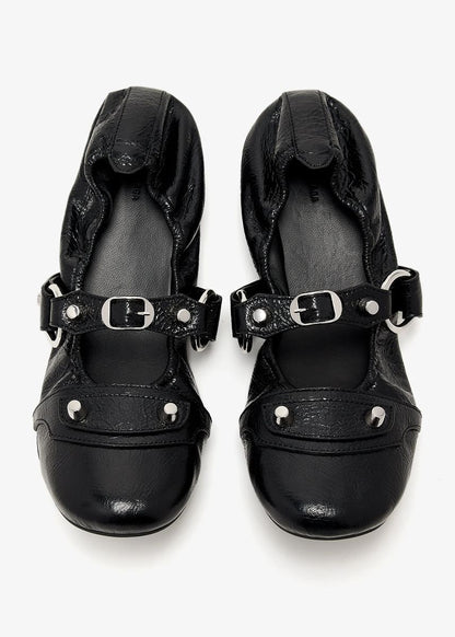 Balenciaga "City" Ballet Flats