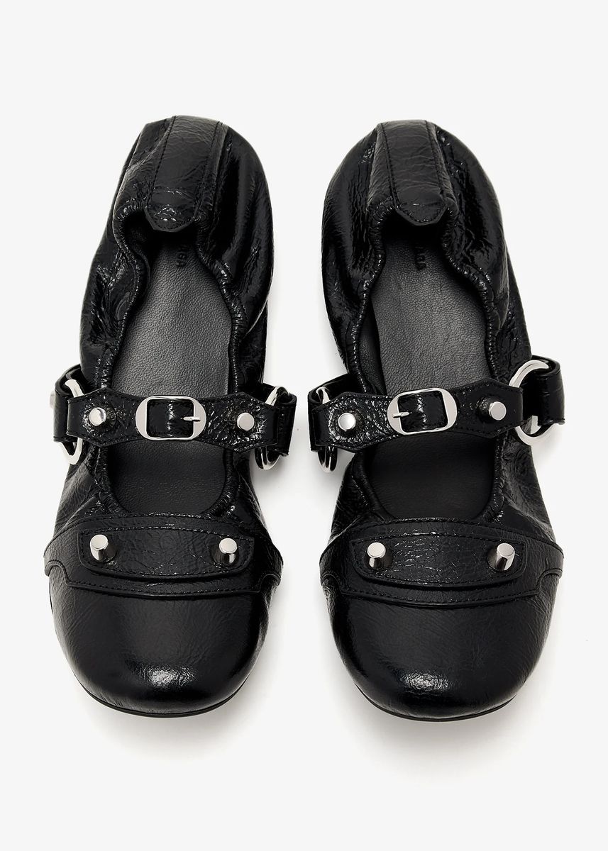 Balenciaga "City" Ballet Flats