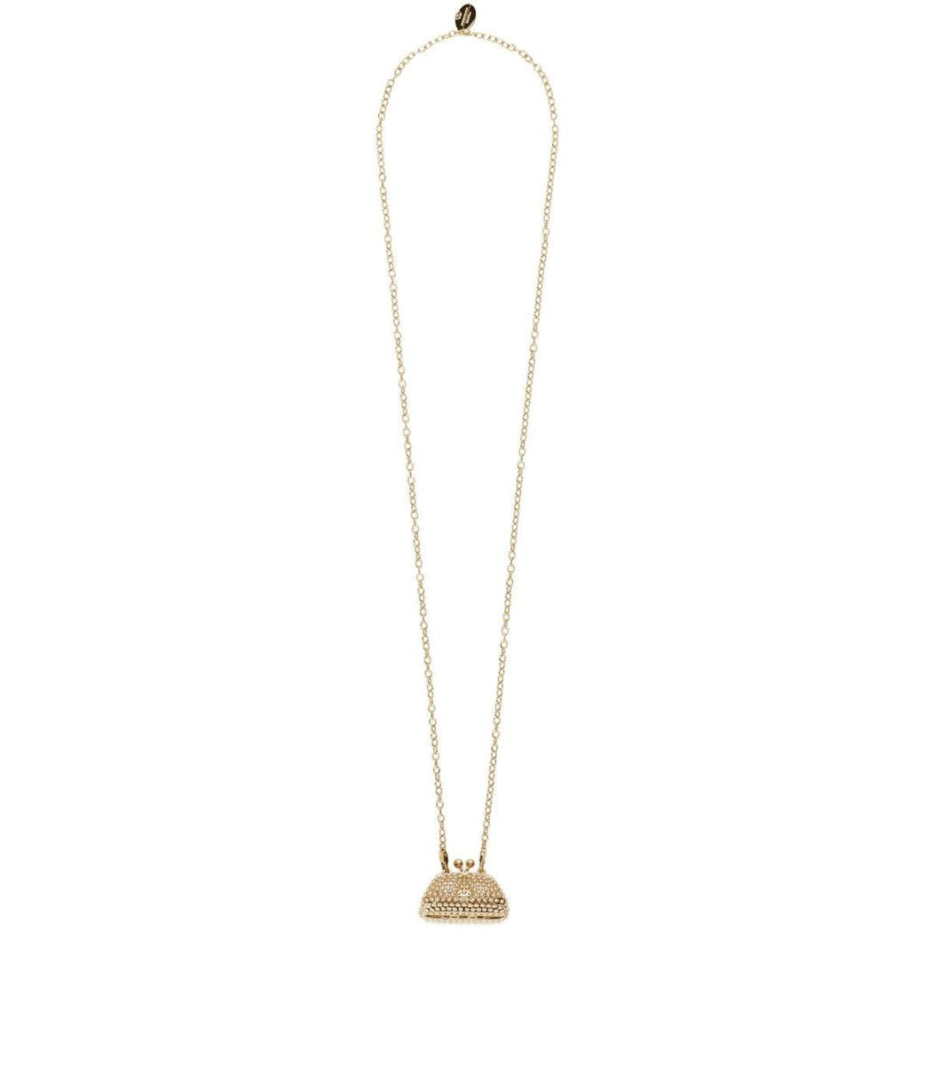 Weekend Max Mara Pasticcino Bag Gold Necklace