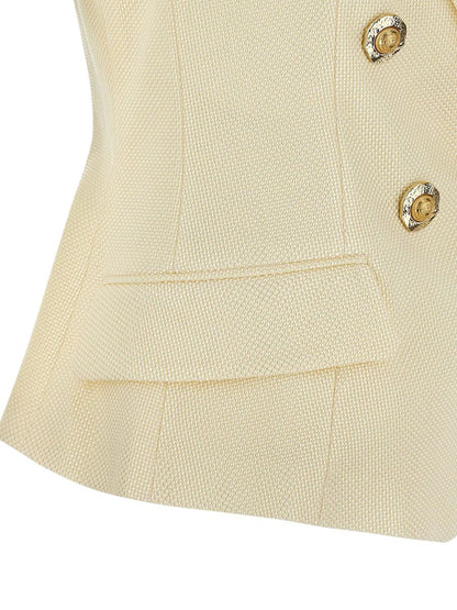 Balmain 'Gold And Gold Coin' Vest