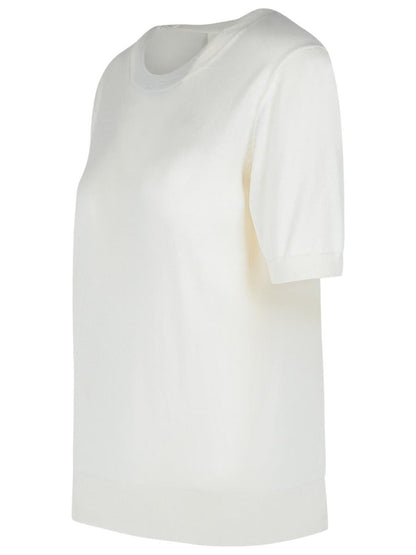 P.A.R.O.S.H. Cream Wool Blend Sweater