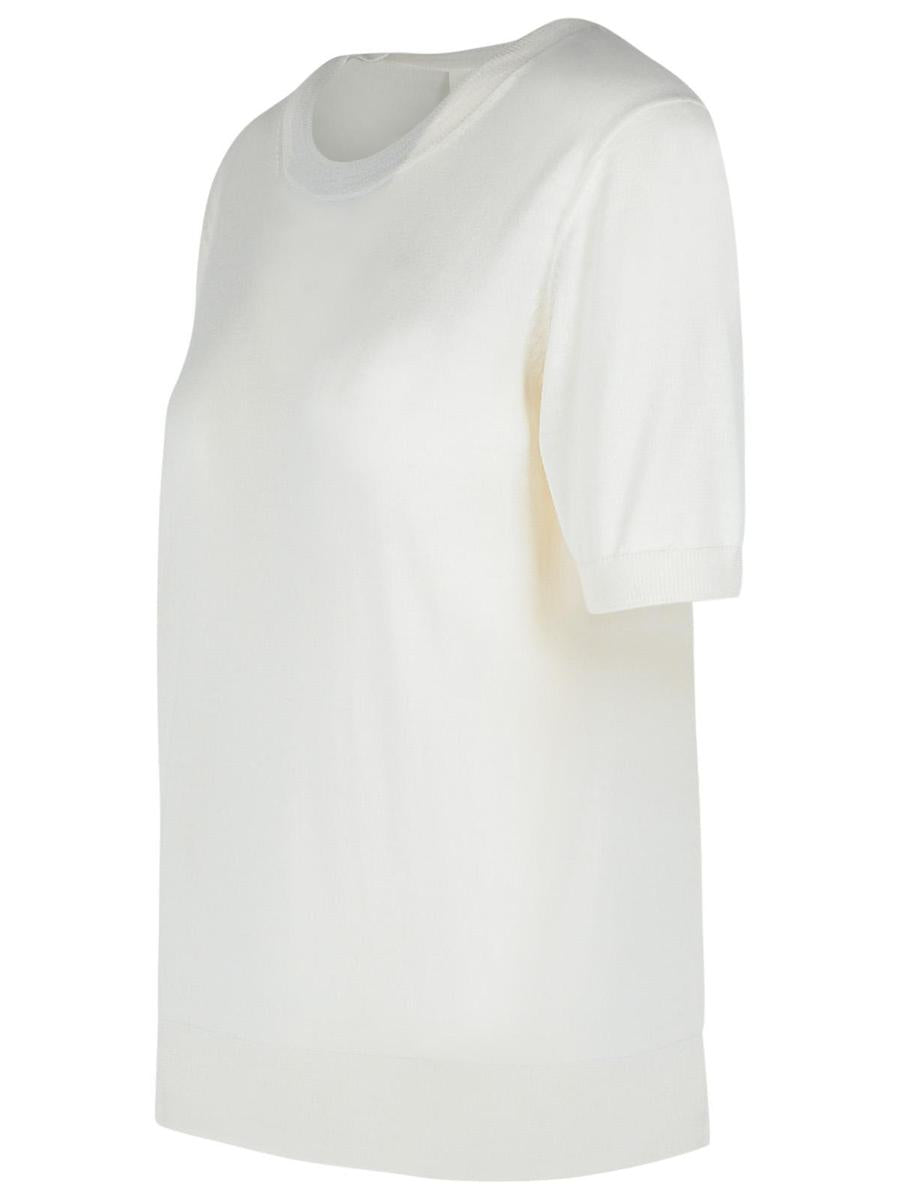 P.A.R.O.S.H. Cream Wool Blend Sweater