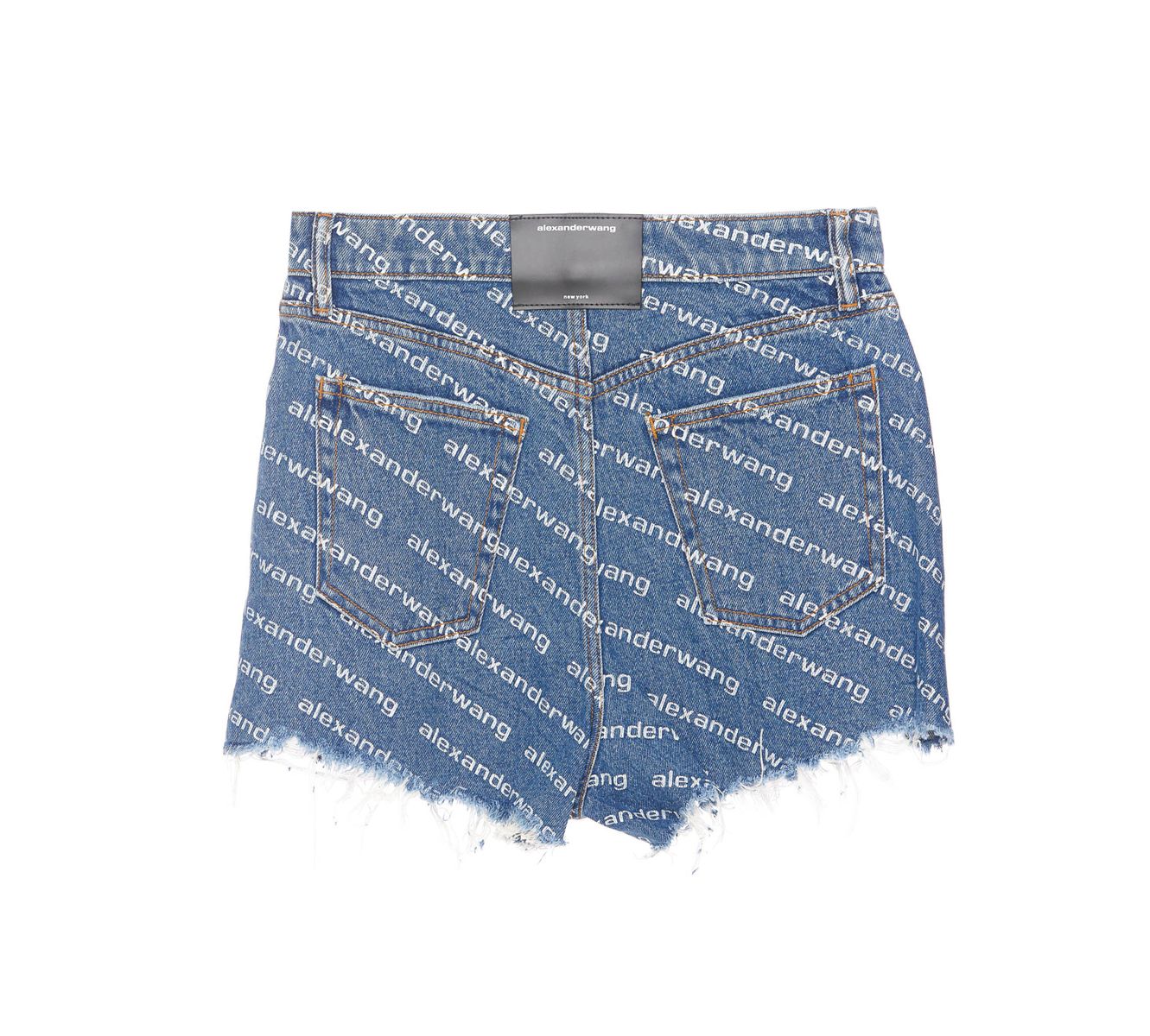 T By Alexander Wang Denim Shorts