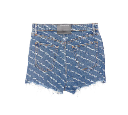 T By Alexander Wang Denim Shorts
