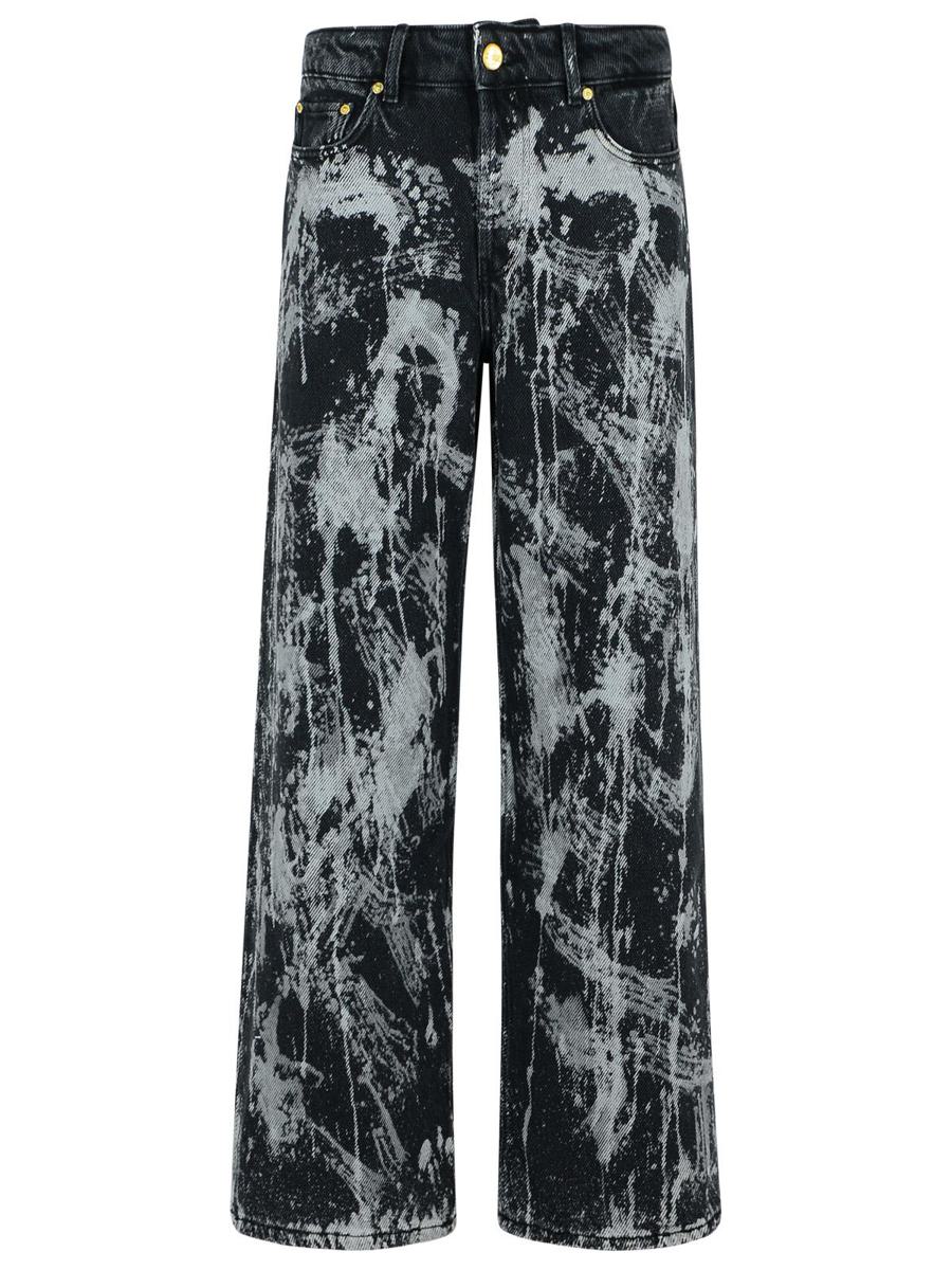 Ganni 'Izey' Black Cotton Jeans
