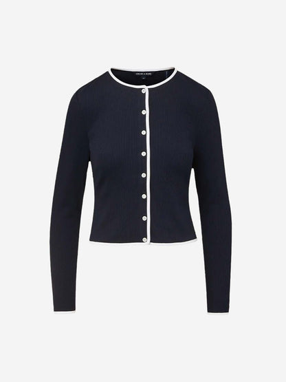 Veronica Beard Wilmer Cotton Cardigan