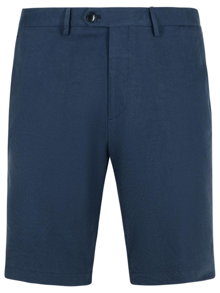Etro 'Roma' Blue Cotton Bermuda Shorts