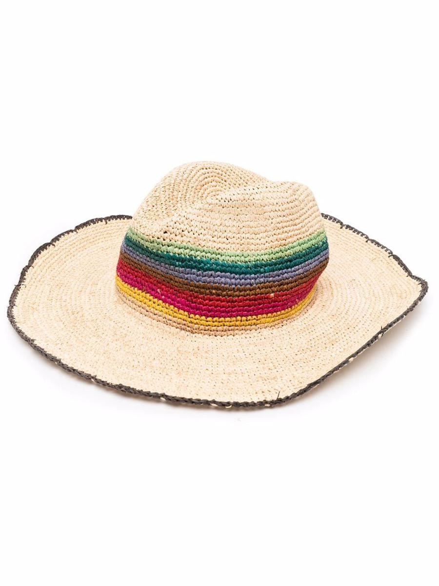 Paul Smith Straw Crochet Hat