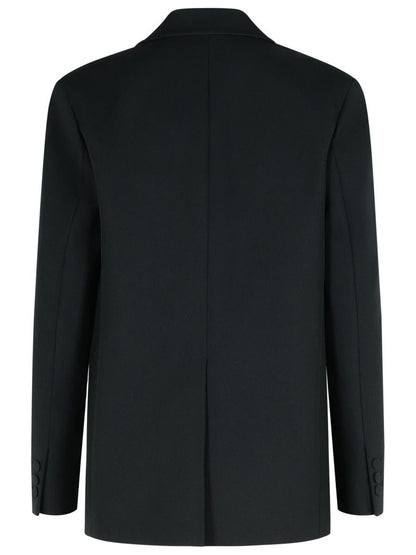 The Andamane 'Guia' Black Polyester Blazer