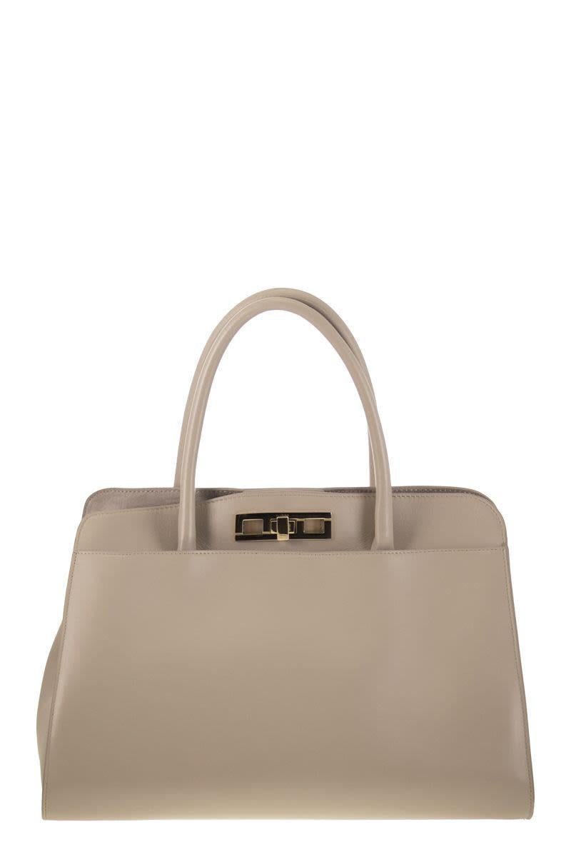 Fabiana Filippi Large Handbag With Metal Accessory