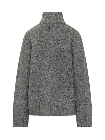 JW Anderson Jw Anderson Sweater With Leather Pocket