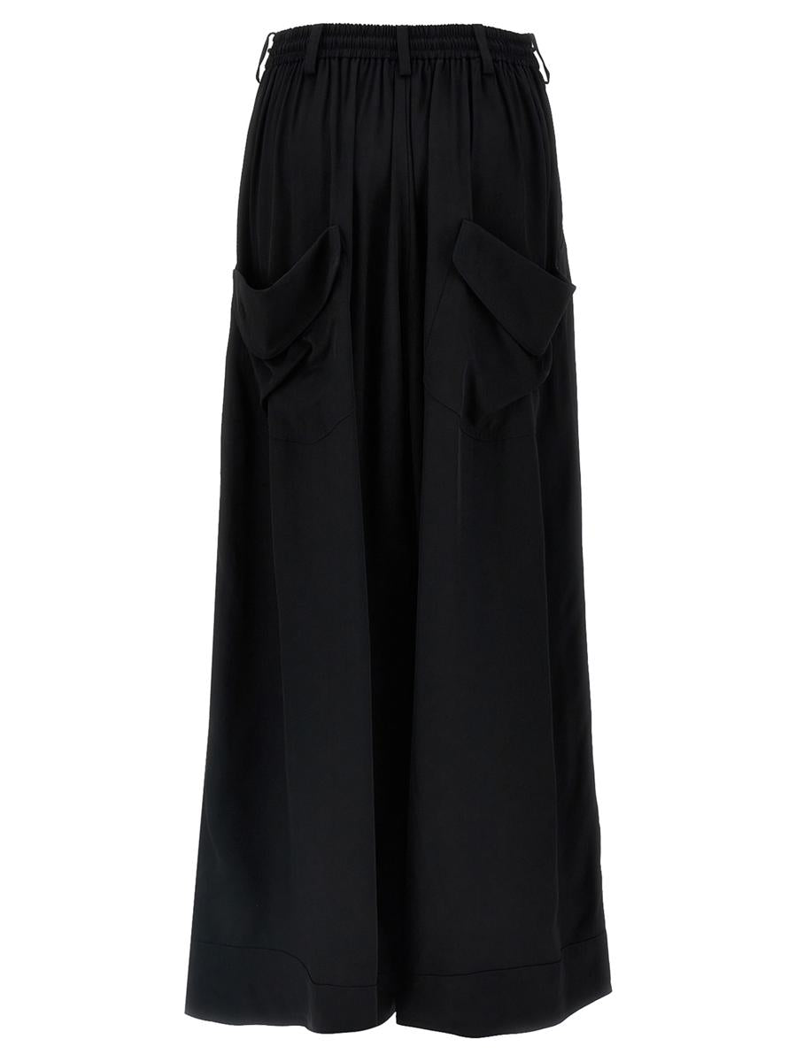 Y-3 Adidas 'Y-3 Rayon Twill Wide' Pants