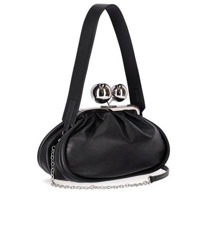 Weekend Max Mara Pasticcino Milvanew Medium Black Clutch