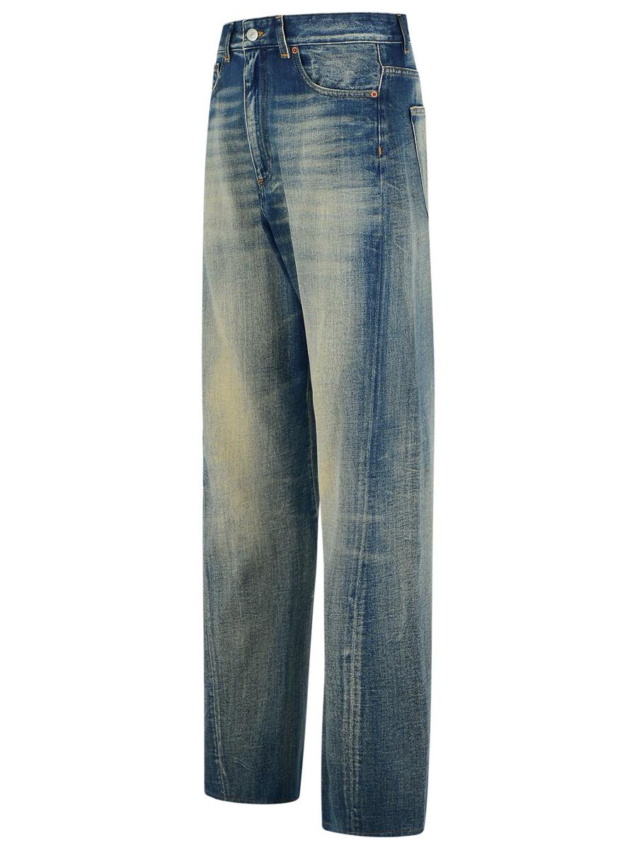 MM6 Maison Margiela Light Blue Cotton Jeans