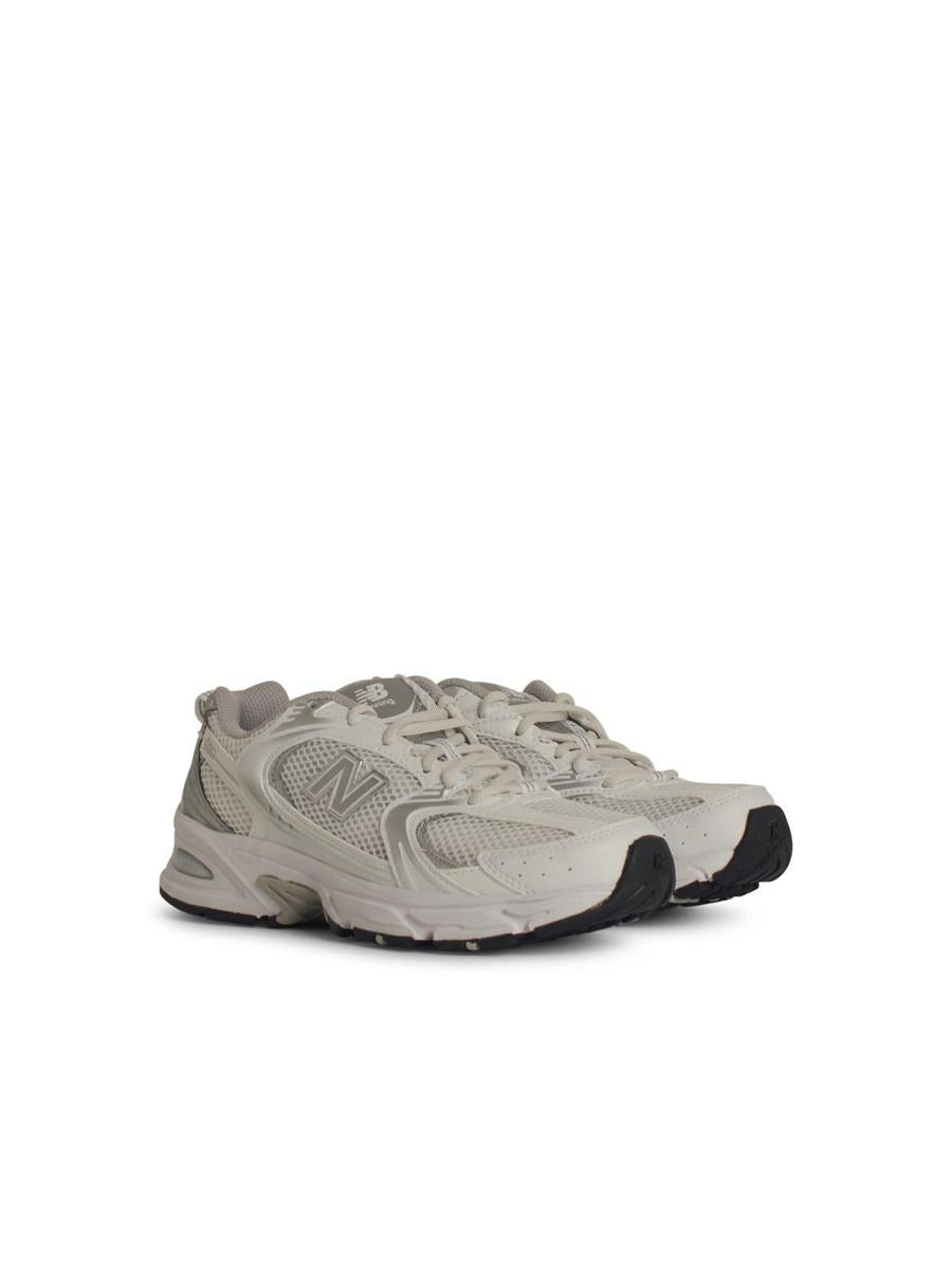 New Balance '530' White Mesh Sneakers
