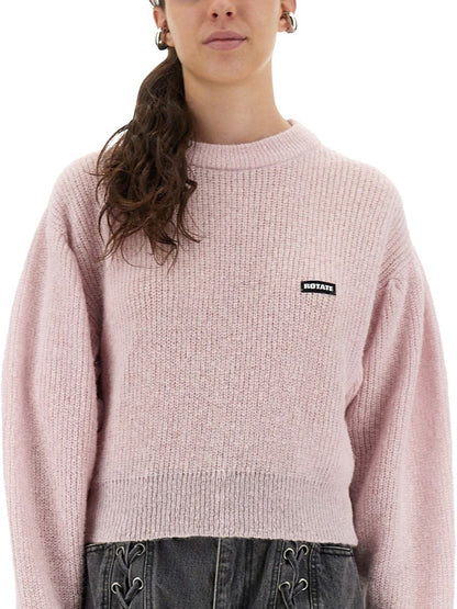 Rotate Birger Christensen Wool Puff Sweater