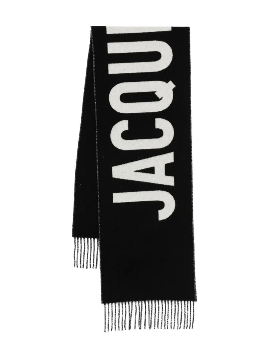 Jacquemus Scarf With Embroidered Logo