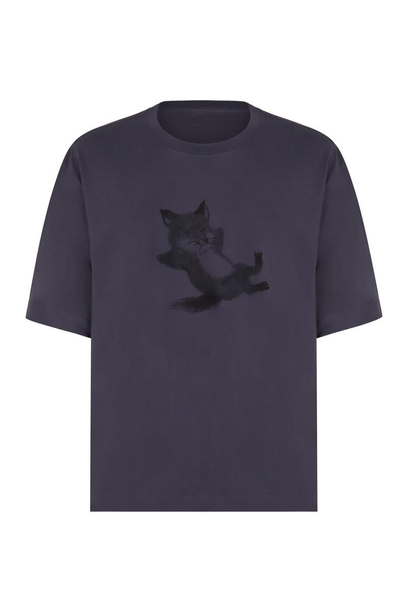 Maison Kitsuné Cotton Crew-Neck T-Shirt