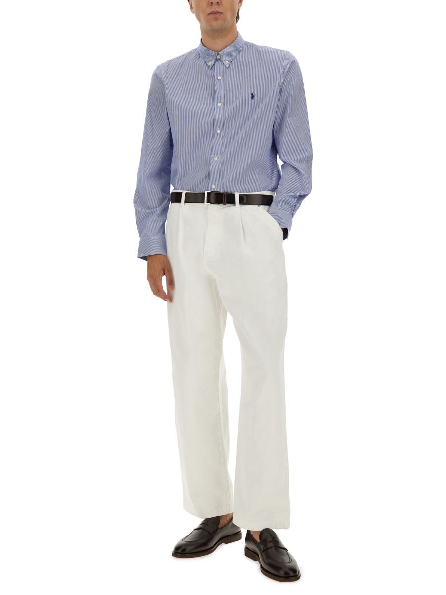 Polo Ralph Lauren Cotton Shirt With Logo