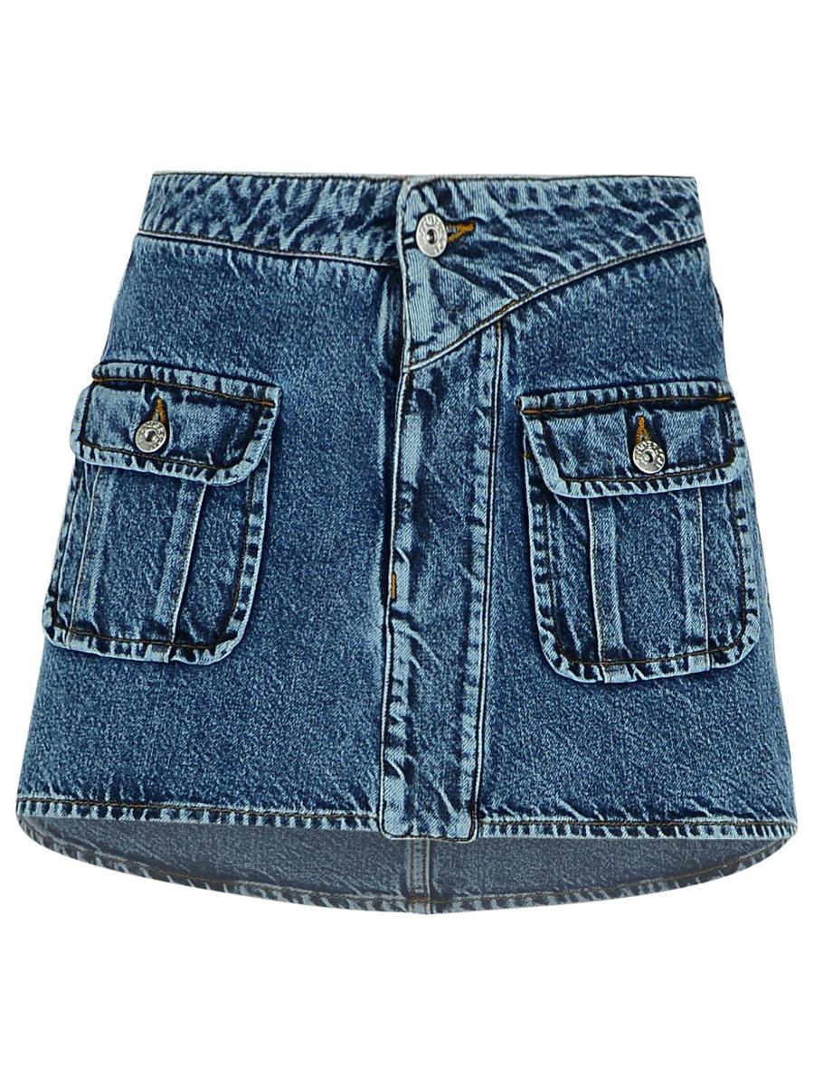 JW Anderson Blue Denim Miniskirt