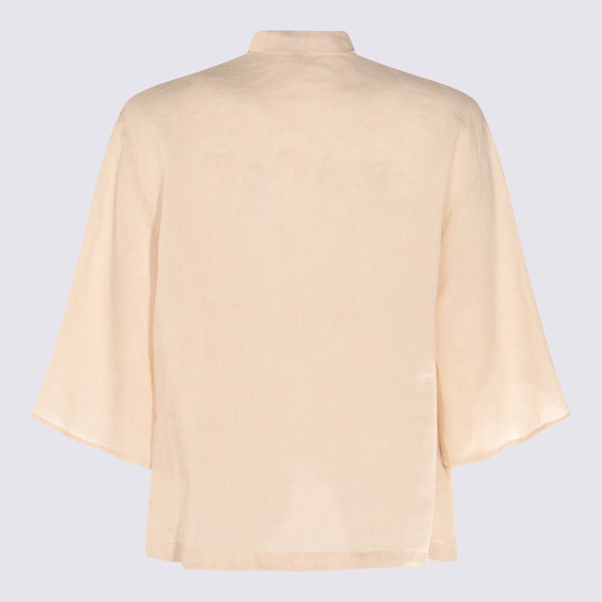 Glanshirt Light Pink Linen Shirt
