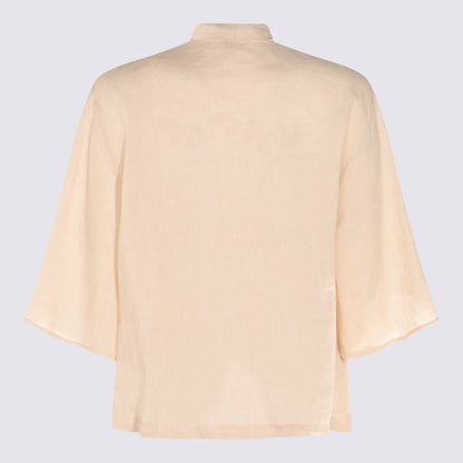Glanshirt Light Pink Linen Shirt