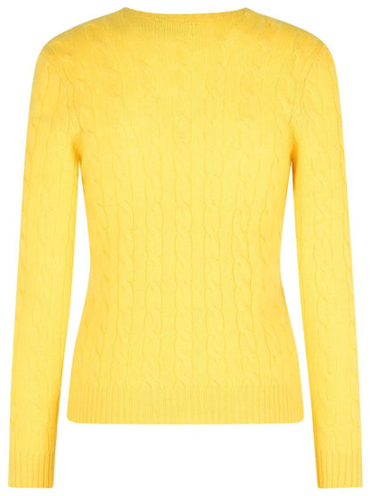 Polo Ralph Lauren Yellow Cashmere Blend Sweater