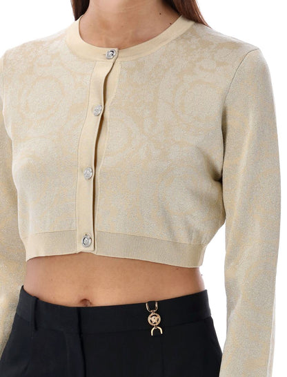 Versace Cardigan Barocco Knit