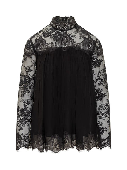 Zimmermann Zimmermann Black Lace Blouse