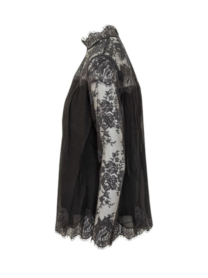 Zimmermann Zimmermann Black Lace Blouse