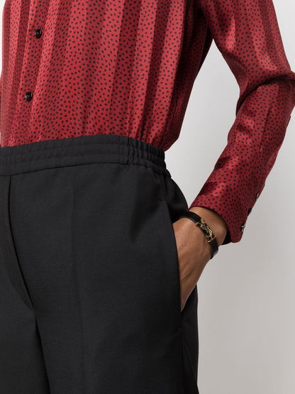 Saint Laurent Bracciale "Cassandre" In Pelle