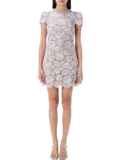 Self-Portrait Lace Mini Dress