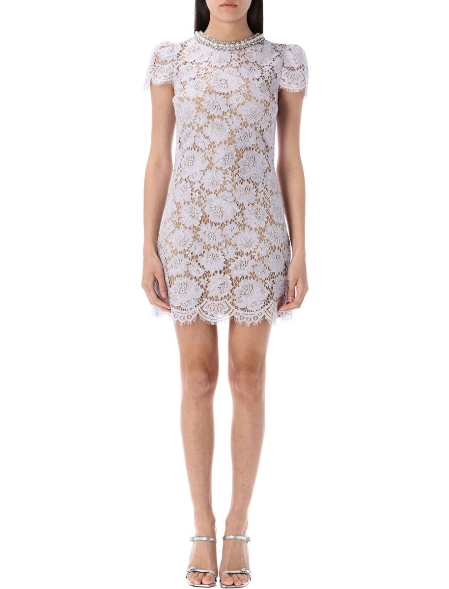 Self-Portrait Lace Mini Dress