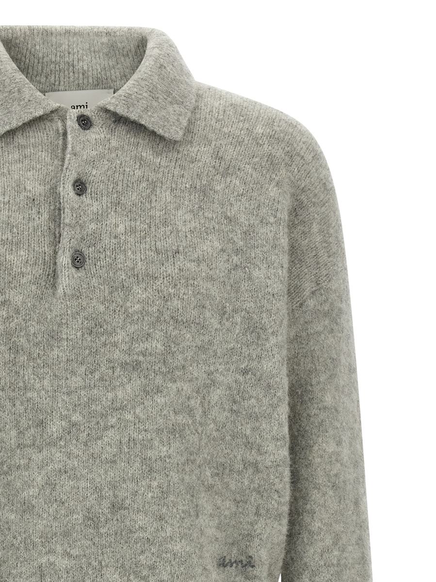 AMI Paris 'Ami' Polo Shirt