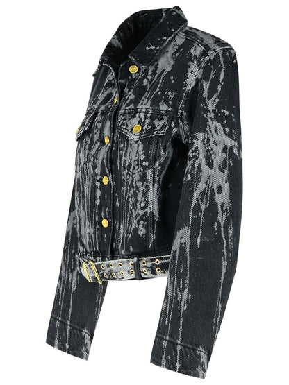 Ganni Black Denim Jacket