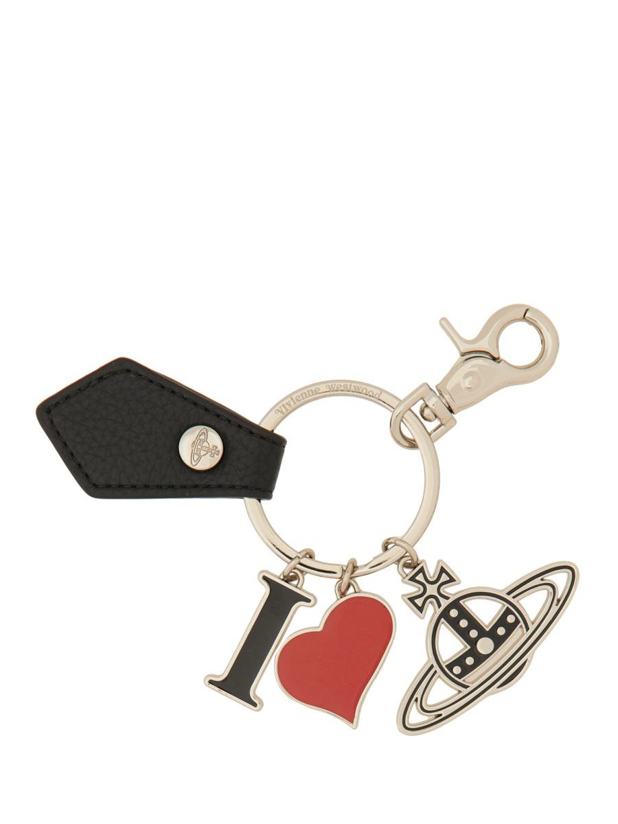 Vivienne Westwood Portachiave "I Love Orb" Unisex