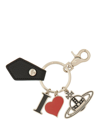 Vivienne Westwood Portachiave "I Love Orb" Unisex