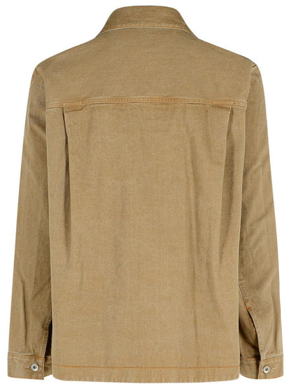 Sacai Beige Denim Jacket
