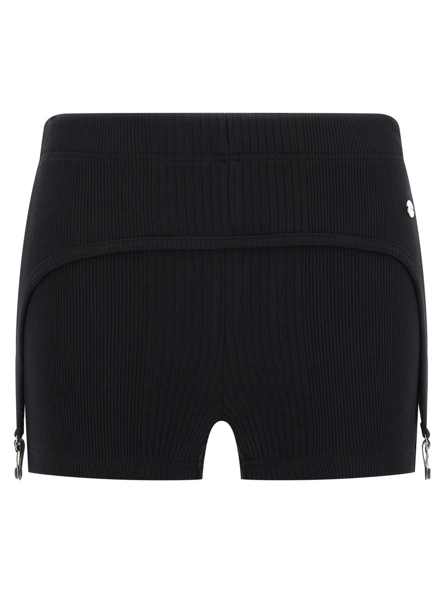 Jean Paul Gaultier 'The Black Garter' Shorts