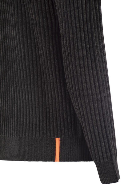 RRD Velvet Rave Full Zip Knit - Zip-Up Cardigan