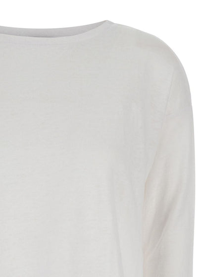 Allude Shirt With Boart Neckline