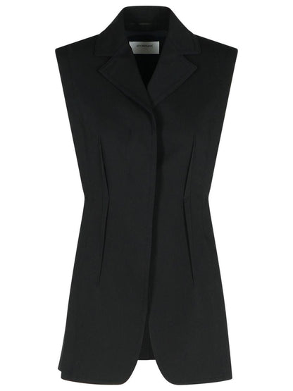 Sportmax 'Oca' Black Cotton Vest