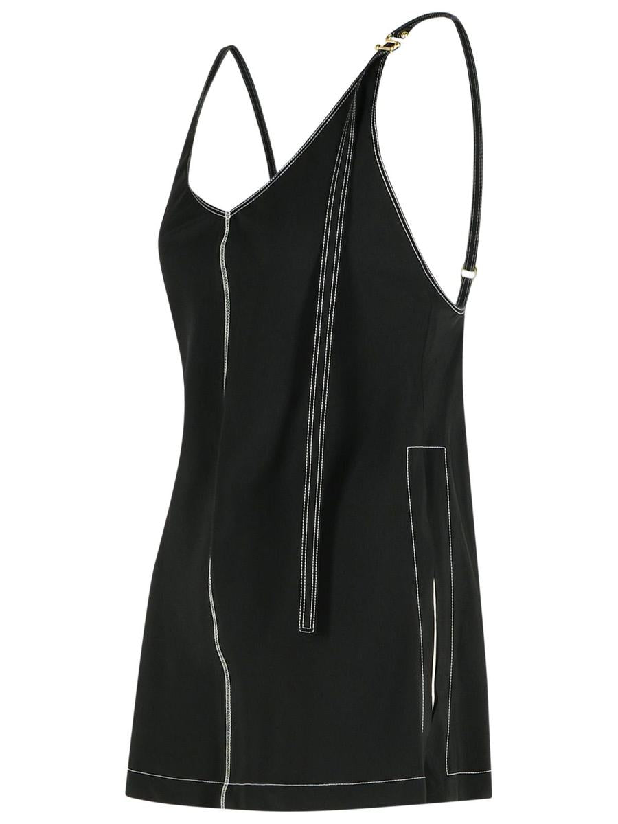 Sportmax 'Waser' Black Viscossa Tank Top
