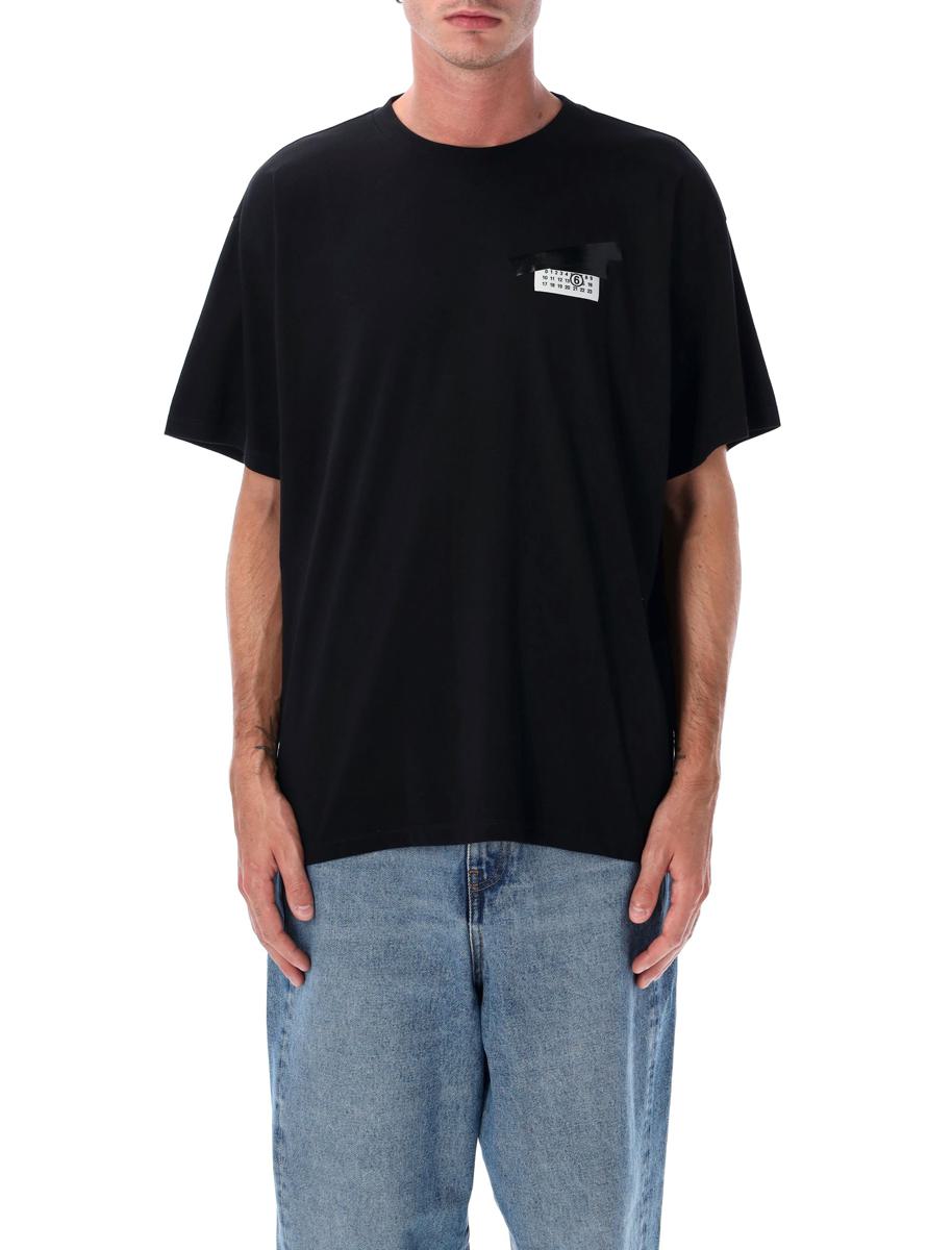 MM6 Maison Margiela Trompe L'Oeil Printed Cotton T-Shirt