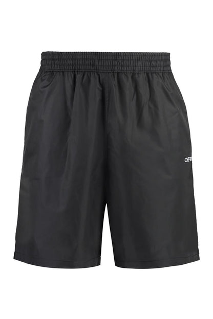 Off-White Nylon Swim Shorts